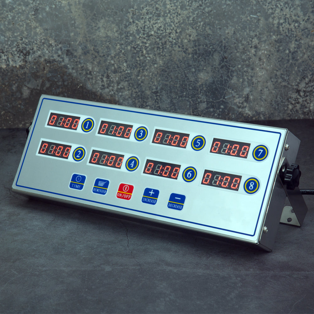 8 Channel Kitchen Timer YOOYIST Commercial Kitchen Timer for Restaurants, 8 Channel, Durable,
